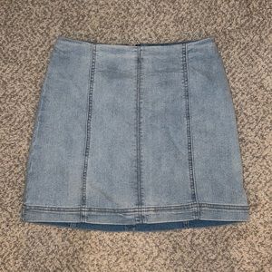 Wild Fable Jean Skirt